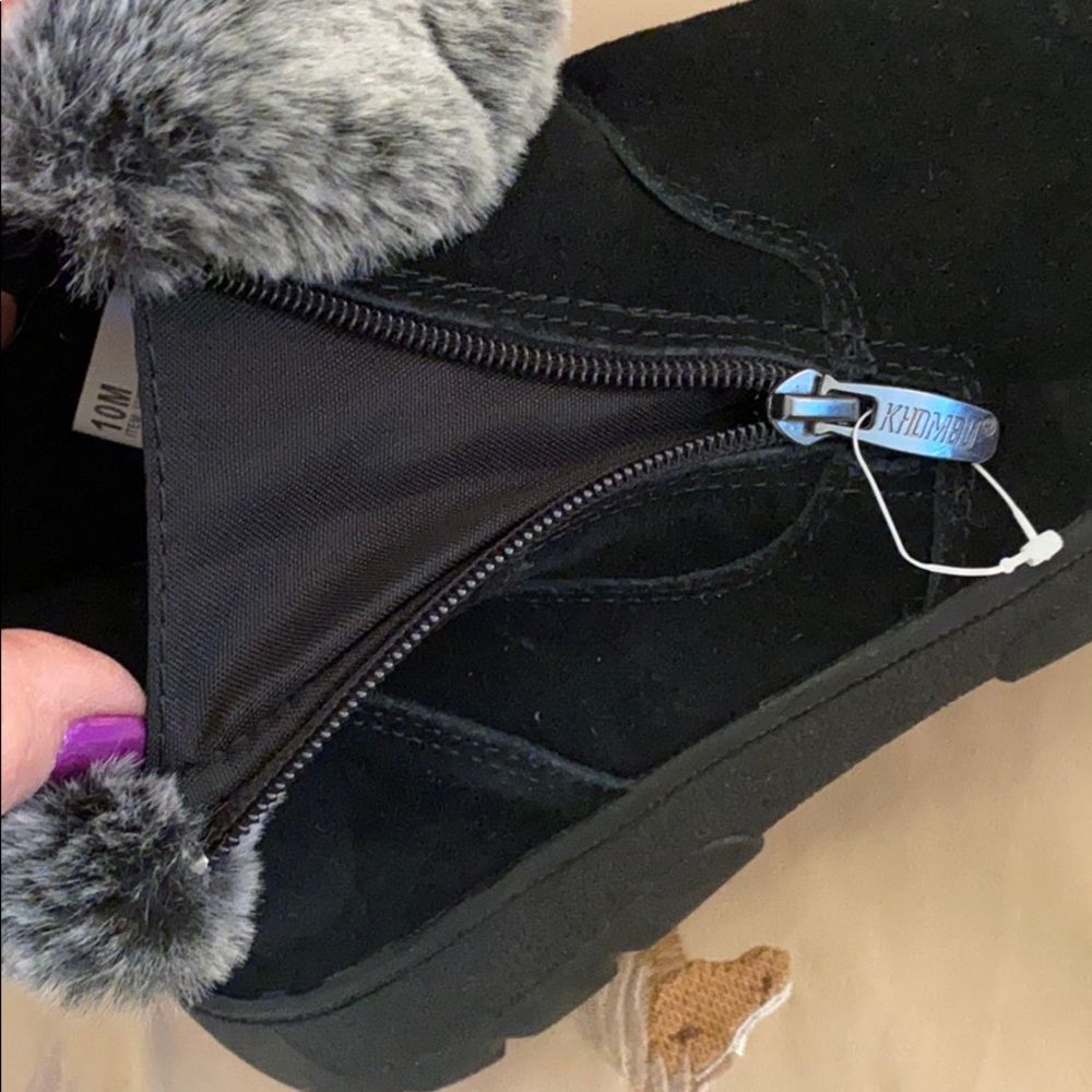 Black suede KHOMBU - Picture 5 of 9